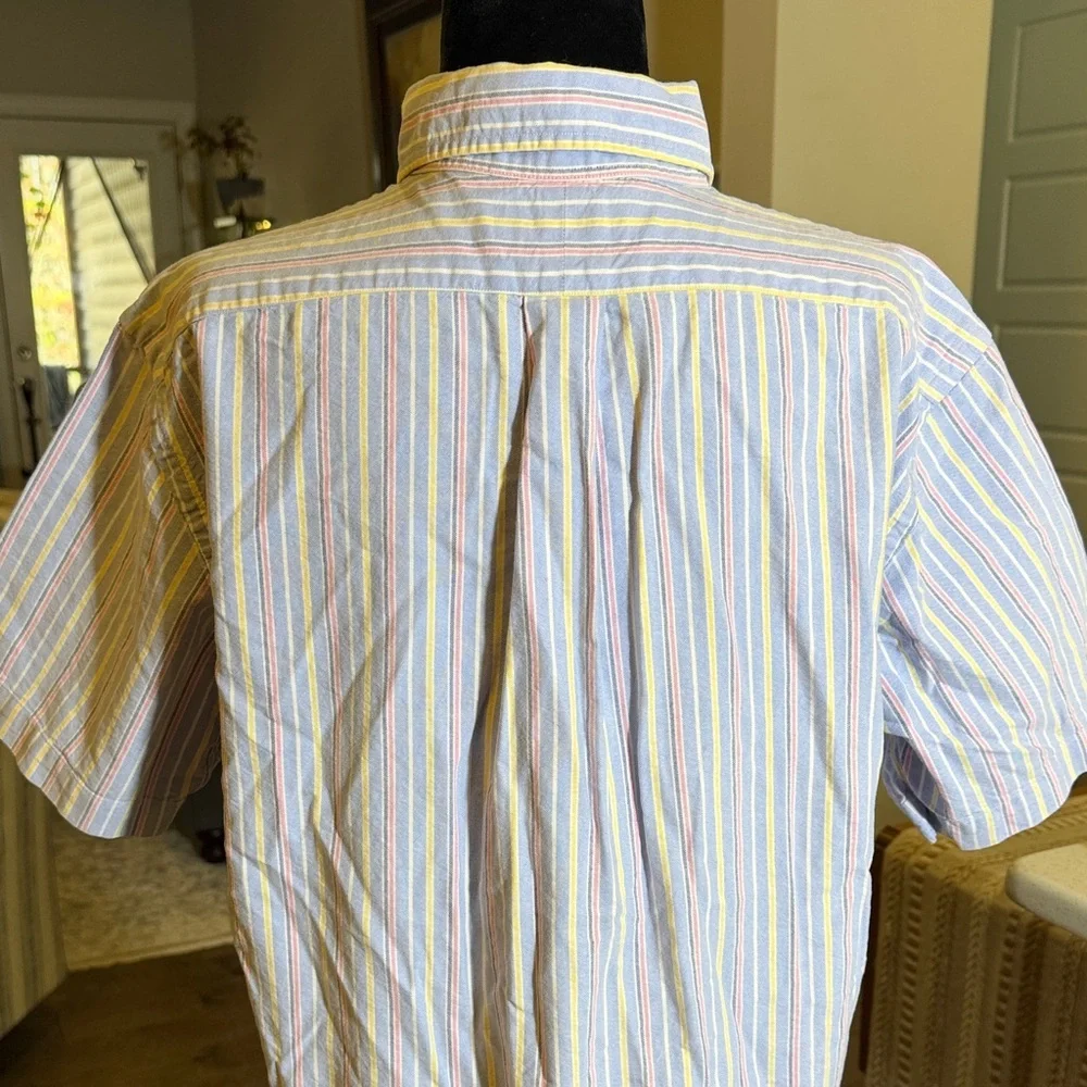 Polo by Ralph Lauren Men's Pastel Striped Shirt